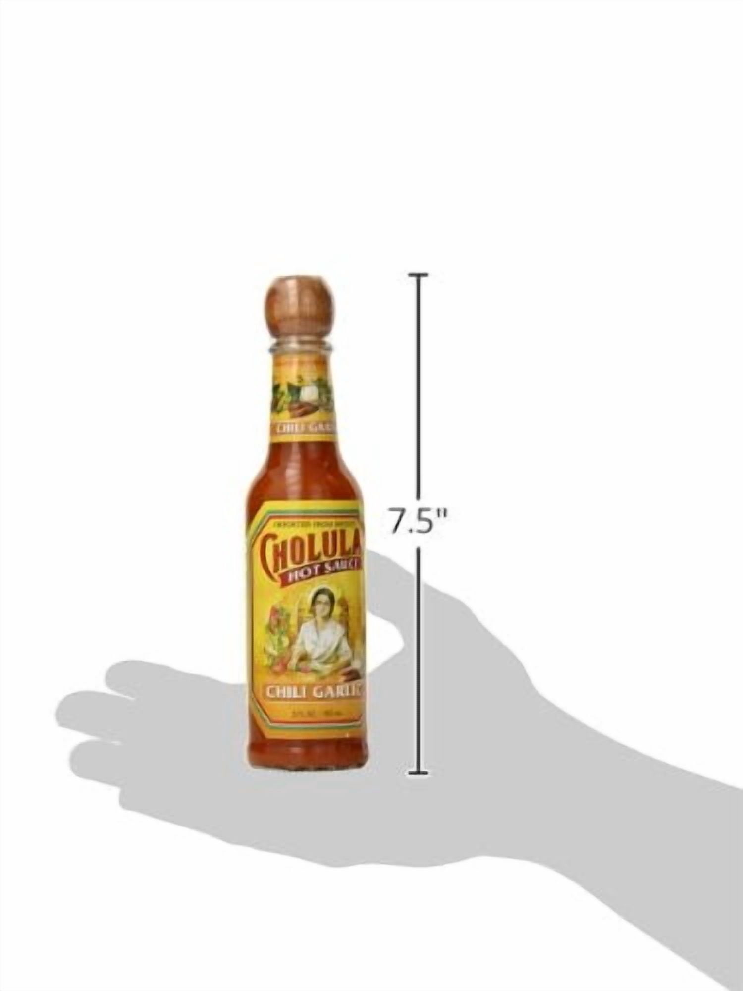 Cholula Hot Sauce Chili Garlic 5 fl oz. Pack of 3