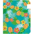 thumbnail image 4 of Coolnut Mailbox Cover Hibiscus and Pineapples Post Mail Box Cover Magnetic Mail Wraps Cover Standard Size 20.7" L x 18" W, 4 of 5