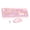 Pink, variant on MageGee V920 Wireless Gaming Keyboard and Mouse Combo – Retro Pink Keyboard, Ergonomic Design, 2.4G, Whisper Quiet Keys, Adjustable DPI Mouse, Pink Desk Accessories Office Supplies