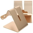 thumbnail image 6 of UPKOCH 2Pcs Desk Phone Stand Aluminium Alloy Facetime Golden Portable Design, 6 of 8