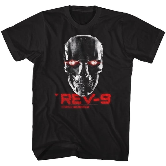 Terminator Dark Fate Rev9 Black Adult T-Shirt 5Xl