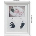 thumbnail image 4 of Baby Handprint and Footprint Makers Kit Keepsake For Newborn Boys & Girls, Baby Girl Gifts & Baby Boy Gifts, New Mom Baby Shower Gifts, Baby Milestone Picture Frames Baby Registry, Nursery Decor, 4 of 8