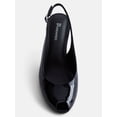 thumbnail image 5 of No Boundaries Women's Slingback Peep Toe Heels, 5 of 6