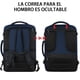 thumbnail image 4 of Vancropak Mochila de Viaje 10kg Avion, 40L Grande Expandible, Impermeable Viral Maleta Mano, Equipaje Mujeres y Hombres Universitaria, Aprobada para Vuelos, Azul, 4 of 6