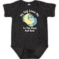 thumbnail image 3 of Inktastic Gigi Loves Me to the Moon and Back Boys or Girls Baby Bodysuit, 3 of 5