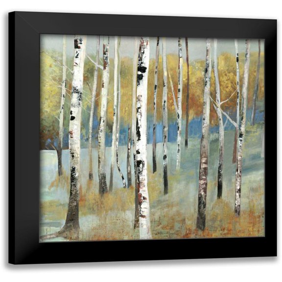 Pearce, Allison 12x12 Black Modern Framed Museum Art Print Titled - On the Hill
