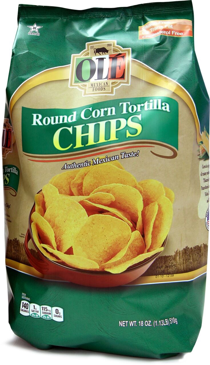 Ole Mexican Ole Tortilla Chips, 18 oz