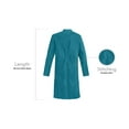 thumbnail image 4 of Panda Uniform Multi-Pocket Lab Coat for Men & Women, 4XL, Teal, 4 of 7