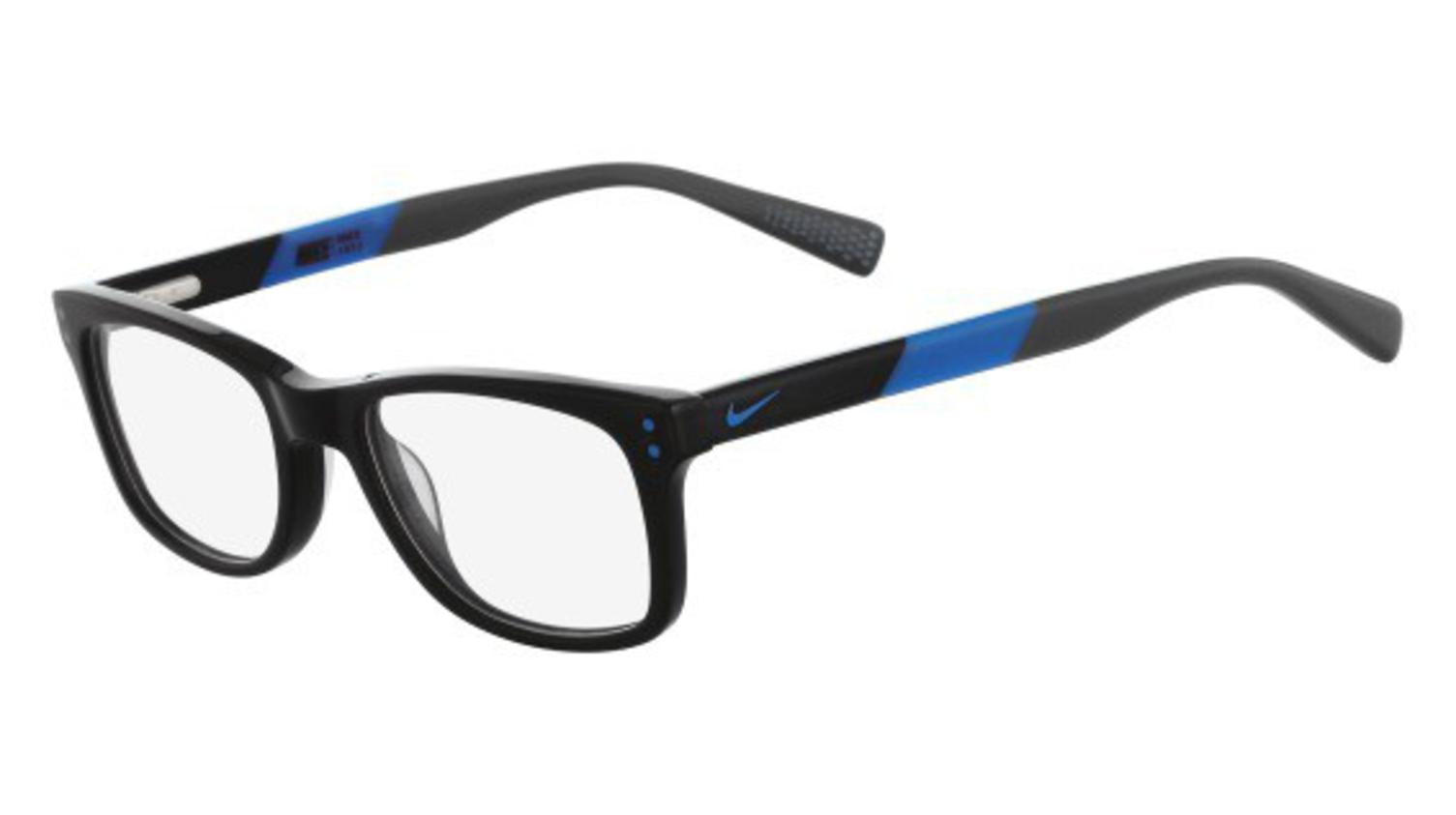 izquierda Mil millones bar Eyeglasses NIKE 5538 013 BLACK/PHOTO BLUE - Walmart.com