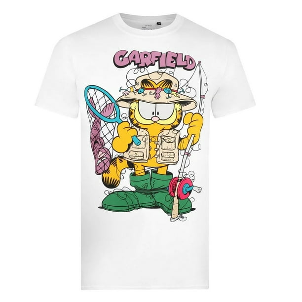 Garfield Mens FIshing T-Shirt 