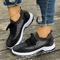 Fdrone Womens Walking Shoes Slip On Memory Foam Lightweight Casual Athletic Tennis Fashion Sneakers Comfortable Breathable Gym Travel Workout Tennis Shoes