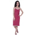 thumbnail image 2 of Moomaya Womens Lace V Neck Nightgown Spaghetti Strap Sleepwear Nightdress_6WG, 2 of 7