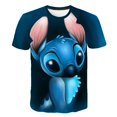 thumbnail image 1 of Camisetas de punto para niños, camisetas de verano de manga corta para niños, camisetas de punto, ropa informal de dibujos animados para niños de 1 a 14 años, camisetas 12T Gao Jinjia LED, 1 of 2