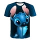 thumbnail image 1 of Camiseta de punto de Disney para niños y niñas, camisetas para niños, camiseta de manga corta, ropa de punto de verano, camiseta estampada de dibujos animados, ropa para niños 9T Gao Jinjia LED, 1 of 2