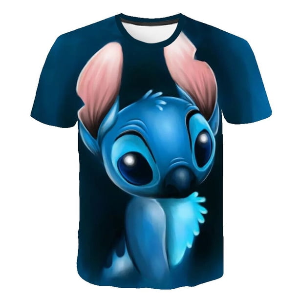 Camiseta de punto de Disney para niños y niñas, camisetas para niños, camiseta de manga corta, ropa de punto de verano, camiseta estampada de dibujos animados, ropa para niños 9T Gao Jinjia LED
