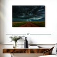 thumbnail image 3 of Elephant Stock Double Lightning In Colorado Wall Art - Horizontal Canvas Wall Art - Living Room Wall Decor - Nature Canvas - Teal And Blue Decor - 36" x 24", 3 of 8