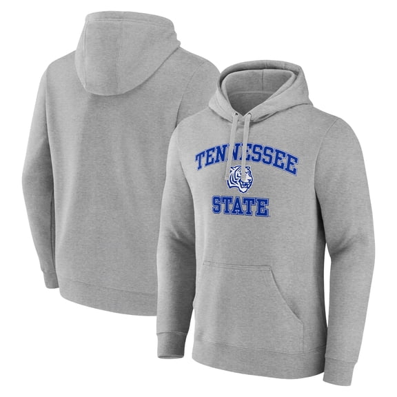 Men's Gray Tennessee State Tigers Campus Pullover Hoodie