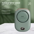 thumbnail image 3 of FLhrweasw Ventilador Cintura Mini Ventilador Portátil Multifuncional Sin para Exteriores (verde), 3 of 6