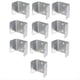 thumbnail image 1 of Clips para Paneles de Cerca, Soportes de Clip en U para Postes de Madera, Cercas Seguras o Paneles de Reparación, Clips Galvanizados de 35 mm., 1 of 5