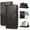 Black, variant on iPhone 8 Plus Wallet Case, iPhone 7 Plus Case 9 Cards Holder Zipper Wallet Case for Women Men Shockproof Hand Strap Full Protective Flip Stand Cover for Apple iPhone 8 Plus/7Plus-Blue
