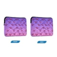 thumbnail image 7 of FORMRS 13-13.3 inch Laptop Sleeve Case Soft Carrying Quilted Computer Bag Cover, Pixel Love, 7 of 7