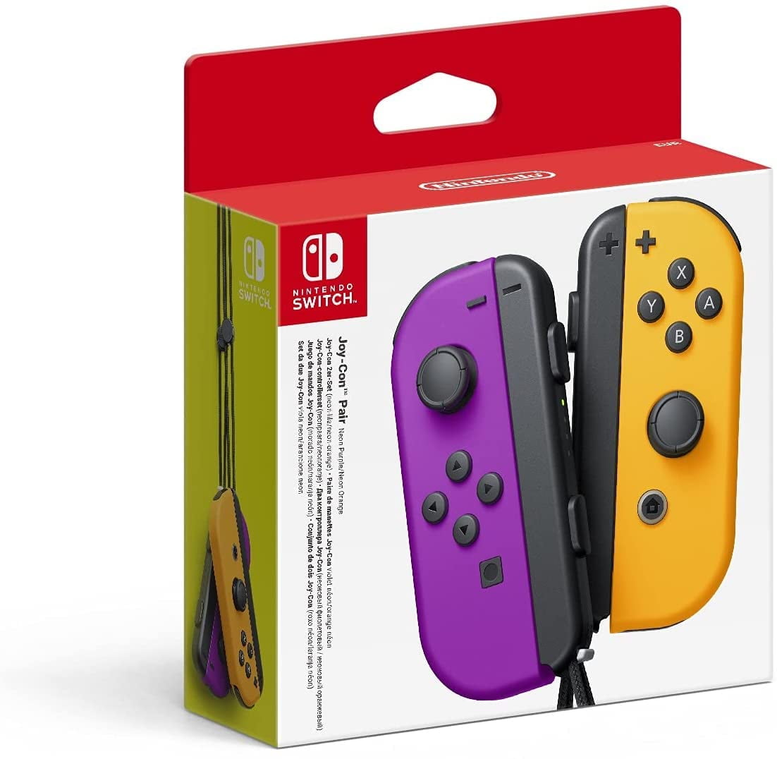 Joy-Con Pair Purple/Orange (Nintendo Switch) - Walmart.com