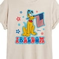 thumbnail image 3 of Disney - Pluto Freedom - Juniors Ideal Flowy Muscle T-Shirt, 3 of 5