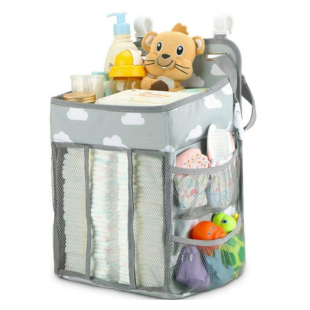 AUTCARIBLE Baby Nursery Organizer Hanging Infant Diaper Storage Bag