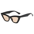 thumbnail image 2 of Only Moment Glasses Beach Accessories Plastic Polarized UV400 Protection Lens Big Frame Fashion Glasses Trendy Stylish Shade Grey One Size, 2 of 6