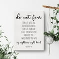 thumbnail image 4 of Bible Verse Art Wall Decor Isaiah 41:10 Do Not Fear Scripture Canvas Painting Prints for Home Dining Room Living Room Wall Decor Framed Artwork Christian Gifts(12x15 Inch), 4 of 5