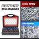 thumbnail image 3 of Nut and Bolt Thread Checker Nut & Bolt Size Gauge-14 Inch & 12 Metric, 3 of 4