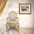 thumbnail image 3 of Manning, Ruane 32x26 Gold Ornate Wood Framed with Double Matting Museum Art Print Titled - Making Christmas Memories, 3 of 4