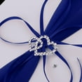 thumbnail image 4 of 3 x Artículos Decorativos Set de Libro de , Plumas , Stand de Bolí Adorno de Lazo para Ceremonía, , Nupcias Azul Soledad libro de visitas de la boda y conjunto de la pluma, 4 of 10