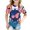 CF4, variant on Ruyang Girls 4th of July T Shirt Statue of Liberty American Flag Firework Print Short Sleeve Summer Casual Patriotic Tee Tops
