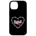 thumbnail image 1 of Funda de teléfono Bratz con alambre de púas con logotipo en forma de corazón para iPhone 14, 1 of 3