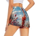 thumbnail image 3 of Haiem Tomato Field Bottle Women's 2 in 1 Running Shorts - Lightweight Athletic Workout Gym Yoga Breathable Sports Shorts Liner with Phone Pockets-Small, 3 of 9