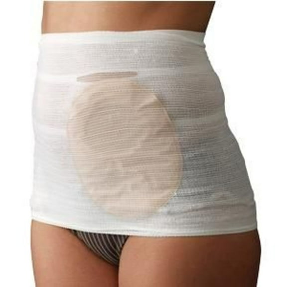 Carefix StomaSafe Classic Ostomy Support Garment: Small, 31.5" - 39.5", 3 Count White