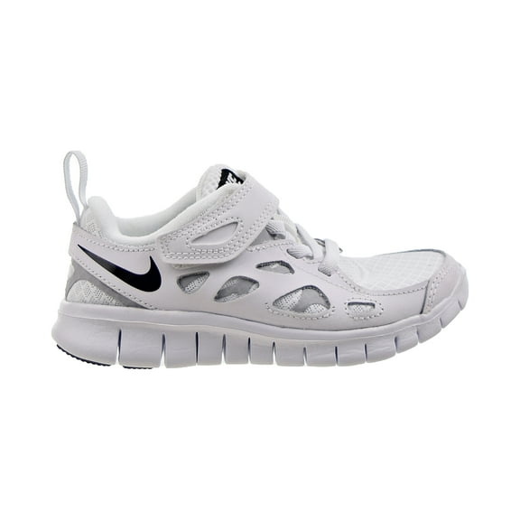 Nike Free Run 2 (PS) Little Kids' Shoes White-Wolf Grey-Black da2689-100