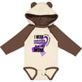 thumbnail image 3 of Inktastic I Wear Purple For My Mom Lupus Awareness Boys or Girls Long Sleeve Baby Bodysuit, 3 of 5