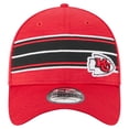 thumbnail image 2 of Men's New Era  Red Kansas City Chiefs Stripes 39THIRTY Flex Hat, 2 of 5