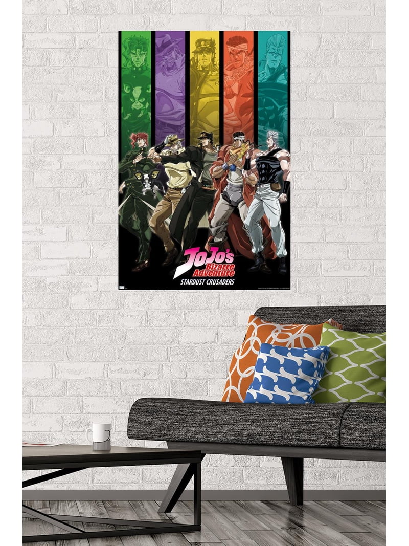 JoJo's Bizarre Adventure - Group Bars Wall Poster, 22.375
