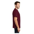 thumbnail image 3 of Port & Company Men's Classic Fit Tall Essential Cotton T-Shirt Cardinal X-Large Tall, 3 of 6