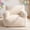 Beige, variant on BAOKALER Kids Bean Bag Chair, Filled with Memory Foam, Toddler Kids Floor Lazy Sofa with Side Pocket, Lightweight Comfort Lounge Chair for Gaming, Reading, Relaxing, Beige