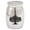 Silver, variant on Black Family Tree of Life Keepsake Funeral Cremation Urn for Ashes Mini Stainless Steel Waterproof Human Ashes Container with Free Anavia Pouch