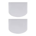 thumbnail image 2 of Clearance Items,npkgvia Butter Spreader,Cake Scraper,Bowl Spatula & Scraper Flexible Plastic Multipurpose Kitchen Cutter Tool Food Scrappers For Bread Dough Baking,Spatulas For Kitchen Use,White, 2 of 8