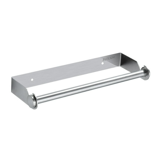 Kitchen Paper Towel Holder Sl1, Paper Towel Holder Under Cabinet Wall Mount Paper Towel Holder Adhesive or Drilling Under Cabinet Paper Towel Holder for Kitchen & Bathroom