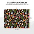 thumbnail image 2 of Yiaed Mushrooms Print Highly Absorbent Microfiber Kitchen Counter Mat, Dish Drying Pad for Dishes, Utensils, Pots and Pans, Large 18" x 24", 2 of 7