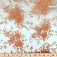 thumbnail image 4 of Ivy Bridal Lace Sequins Beaded Scallop Fabric for Dresses 52’’ BTY&nbsp;(Peach), 4 of 6