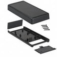 thumbnail image 1 of K-HP-9VB-BK - PROJECT BOX 5.7X3.5X1.3IN PLAS BLACK WITH BATTERY COMPARTMENT, 1 of 1