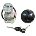 thumbnail image 1 of S SERENABLE Ignition Switch Lock Battery Cylinder Lock Accessories Multifunctional Repairing silver, 1 of 8